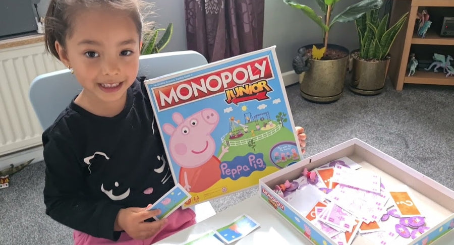 Cách chơi cờ tỷ phú Monopoly Peppa Pig Bé Heo Hồng siêu dễ