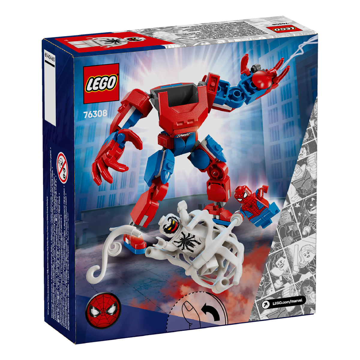 Đồ Chơi Lắp Ráp Robot Người Nhện Đại Chiến Antin-Venom LEGO SUPERHEROES 76308
