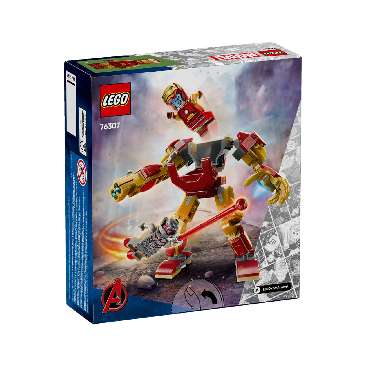 Đồ Chơi Lắp Ráp Robot Người Sắt Đại Chiến Ultron LEGO SUPERHEROES 76307
