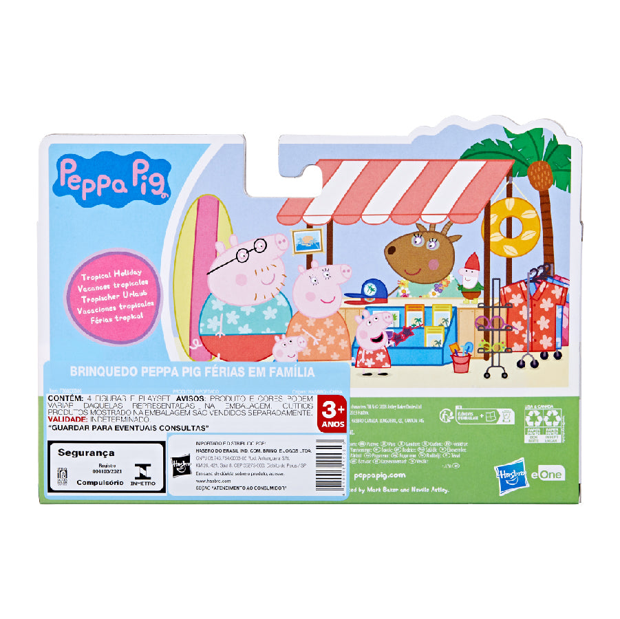 PEP Trang Phục Du Lịch Của Gia Đình Peppa HASBRO PEPPA PIG F2171