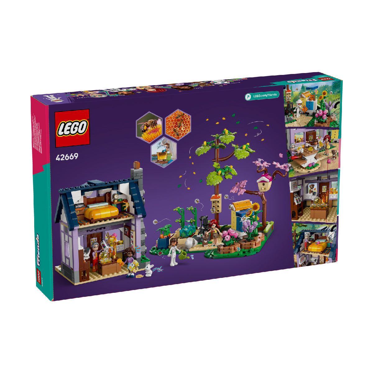 Đồ Chơi Lắp Ráp Nhà Nuôi Ong Và Vườn Hoa LEGO FRIENDS 42669