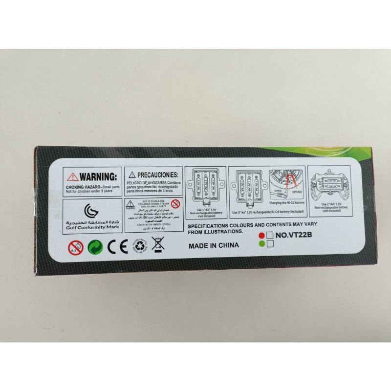 Đồ chơi bánh xe tốc độ điều khiển từ xa xanh lá VECTO VT22B