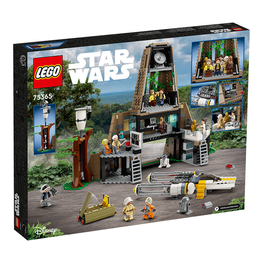 Đồ chơi lắp ráp Căn cứ của Quân Nổi Dậy tại Yavin LEGO STAR WARS 75365