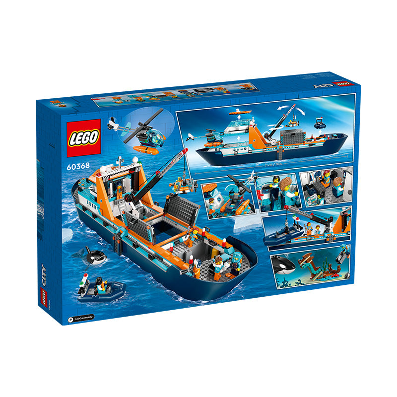 Đồ chơi lắp ráp Tàu thám hiểm bắc cực LEGO CITY 60368