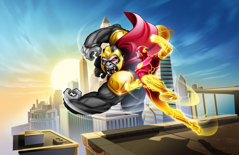 Mô Hình Siêu anh hùng Flash 12inch DC 6056779