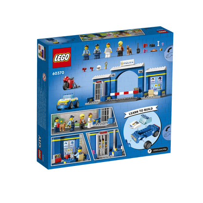 Đồ Chơi Lắp Ráp Trạm Cảnh Sát Truy Bắt Tội Phạm LEGO CITY 60370