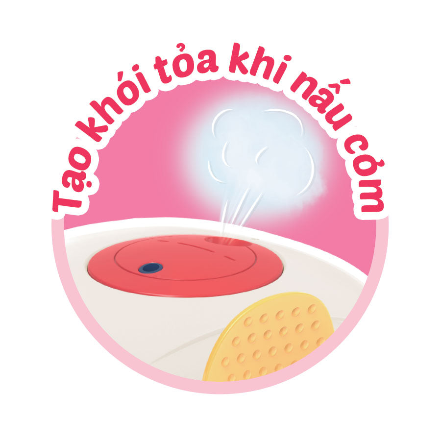 Red SWEET HEART mini rice cooker set SH8814