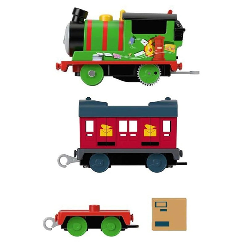Mô hình đầu kéo và 2 toa tàu PERCY & MAILCAR THOMAS FRIEND HFX97