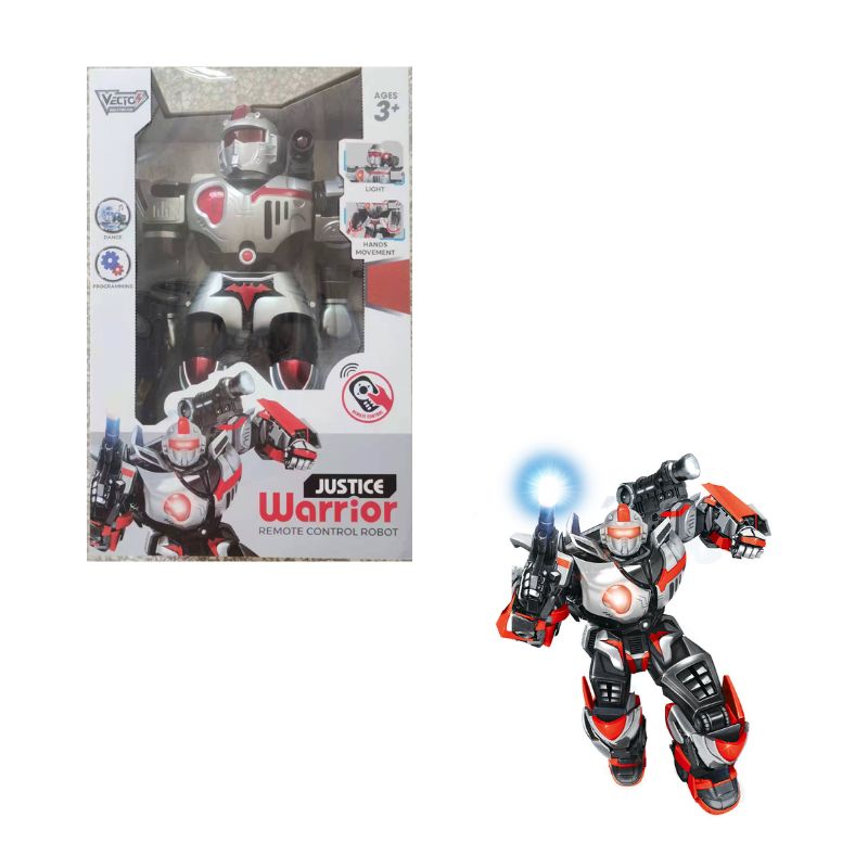 VECTO VT27111 Red Messenger of Justice Remote Control Robot Toy