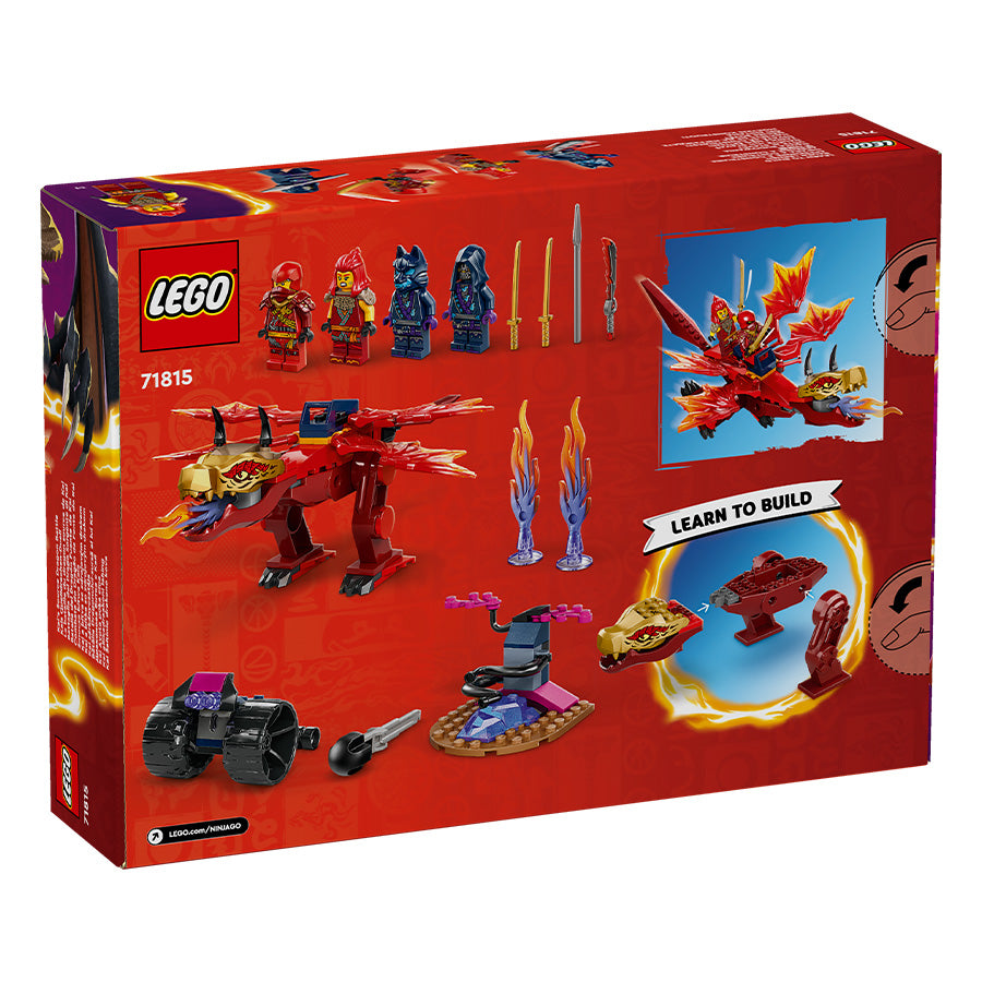 Đồ chơi lắp ráp Trận chiến rồng đối đầu của Kai LEGO NINJAGO 71815