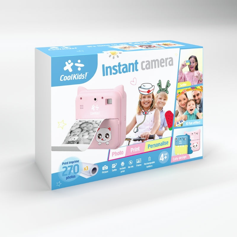 Máy chụp ảnh lấy liền Khủng long tinh nghịch COOLKIDS YT019