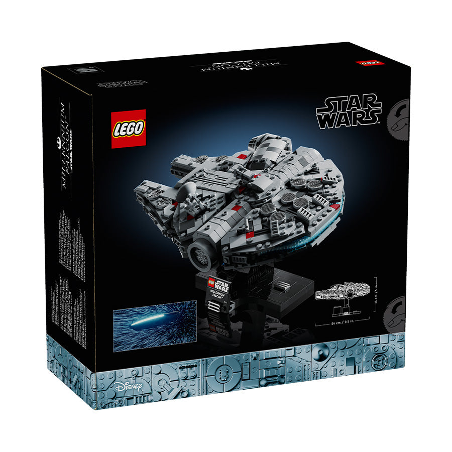 LEGO STAR WARS 75375 Millennium Falcon spaceship assembly toy