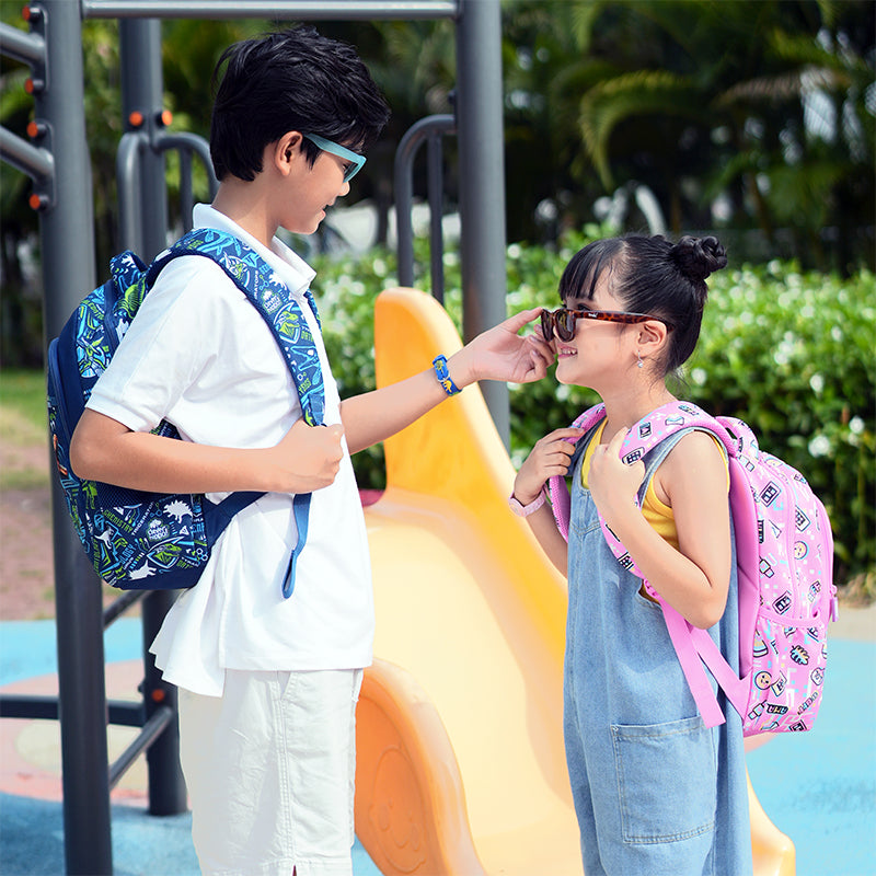 Ba lô Easy Go Mech-Rex Dino Xanh CLEVERHIPPO BD0116