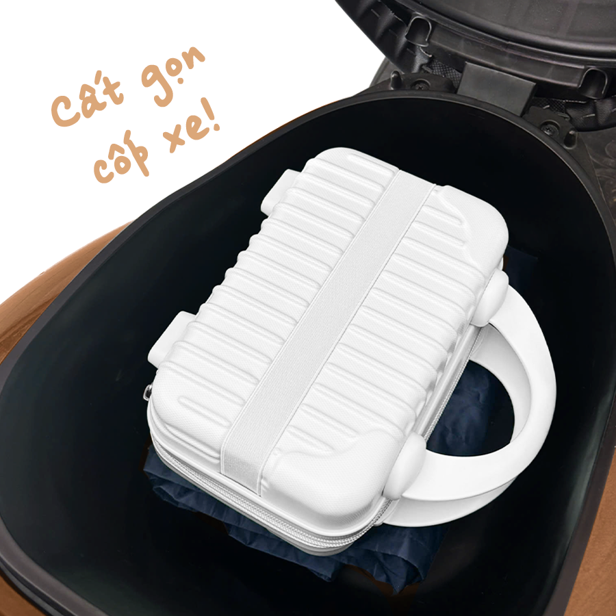 Vali Mini 10 Inch Màu Trắng CC CCSC10/WHITE