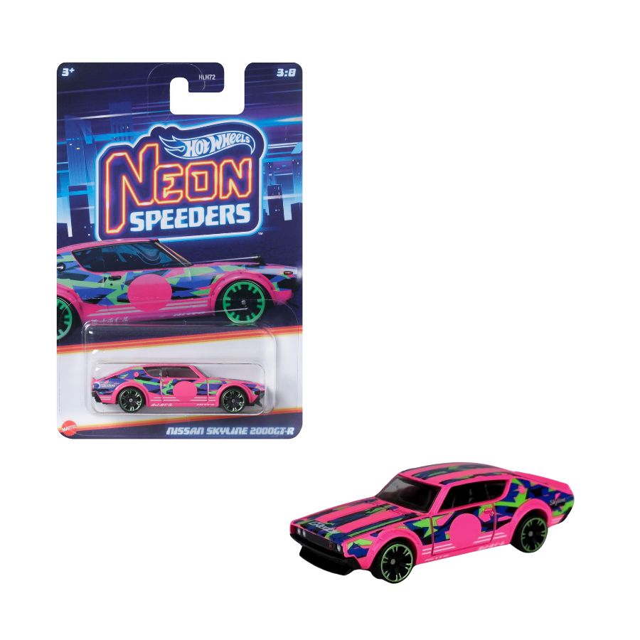 Siêu xe Neon Speeders - NISSAN SKYLINE 2000GT-R HOT WHEELS HLH72