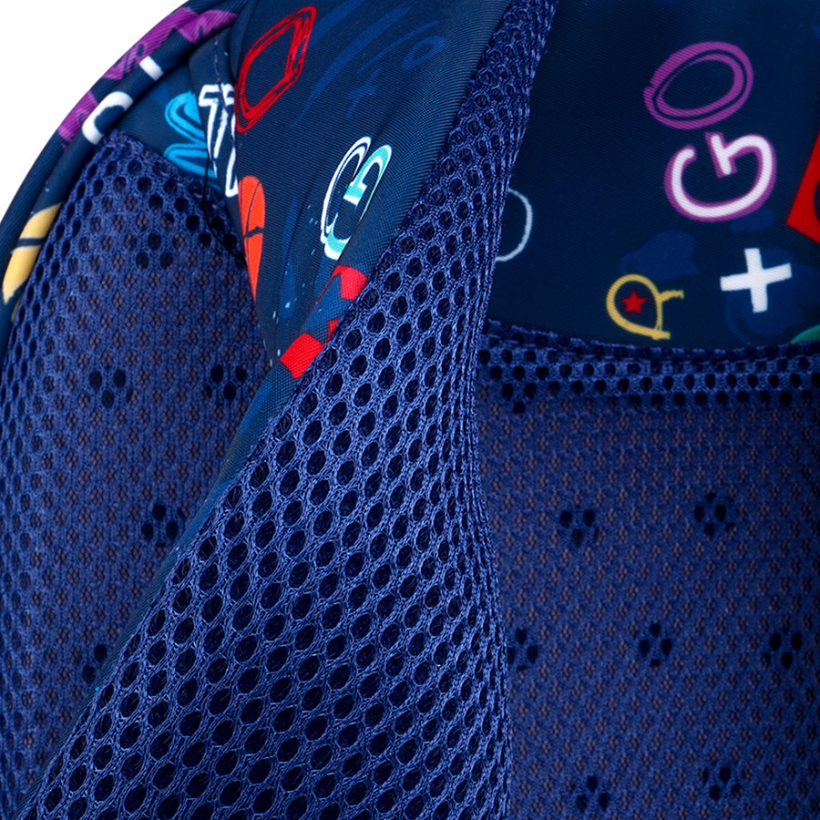 Balo Đi Học, Đi Chơi Upixel - Futuristic Kids Xanh Navy U21-001