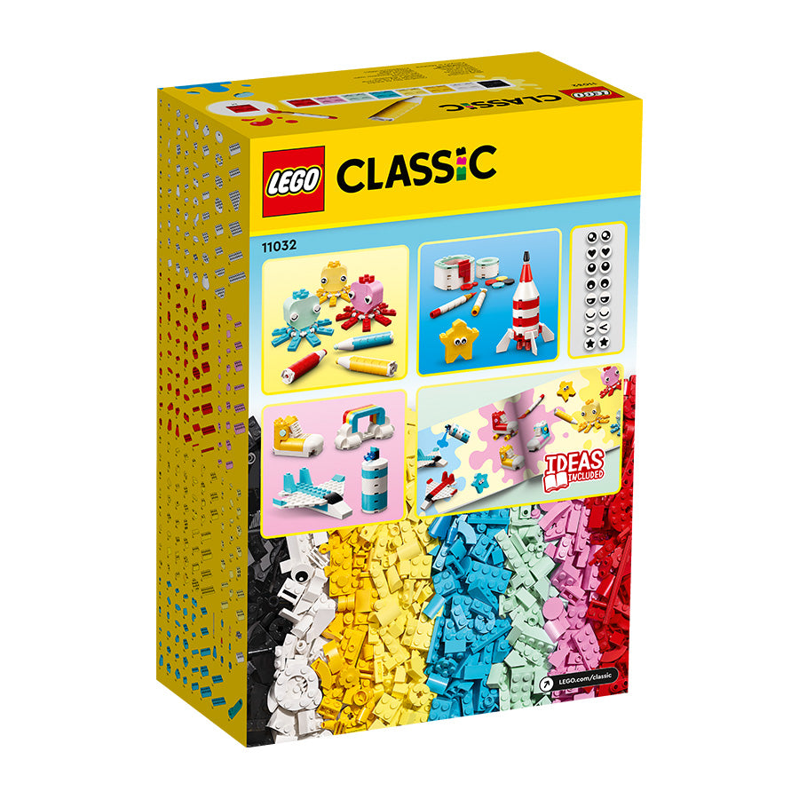 Đồ chơi lắp ráp Gạch Classic sáng tạo 1500 chi tiết LEGO CLASSIC 11032