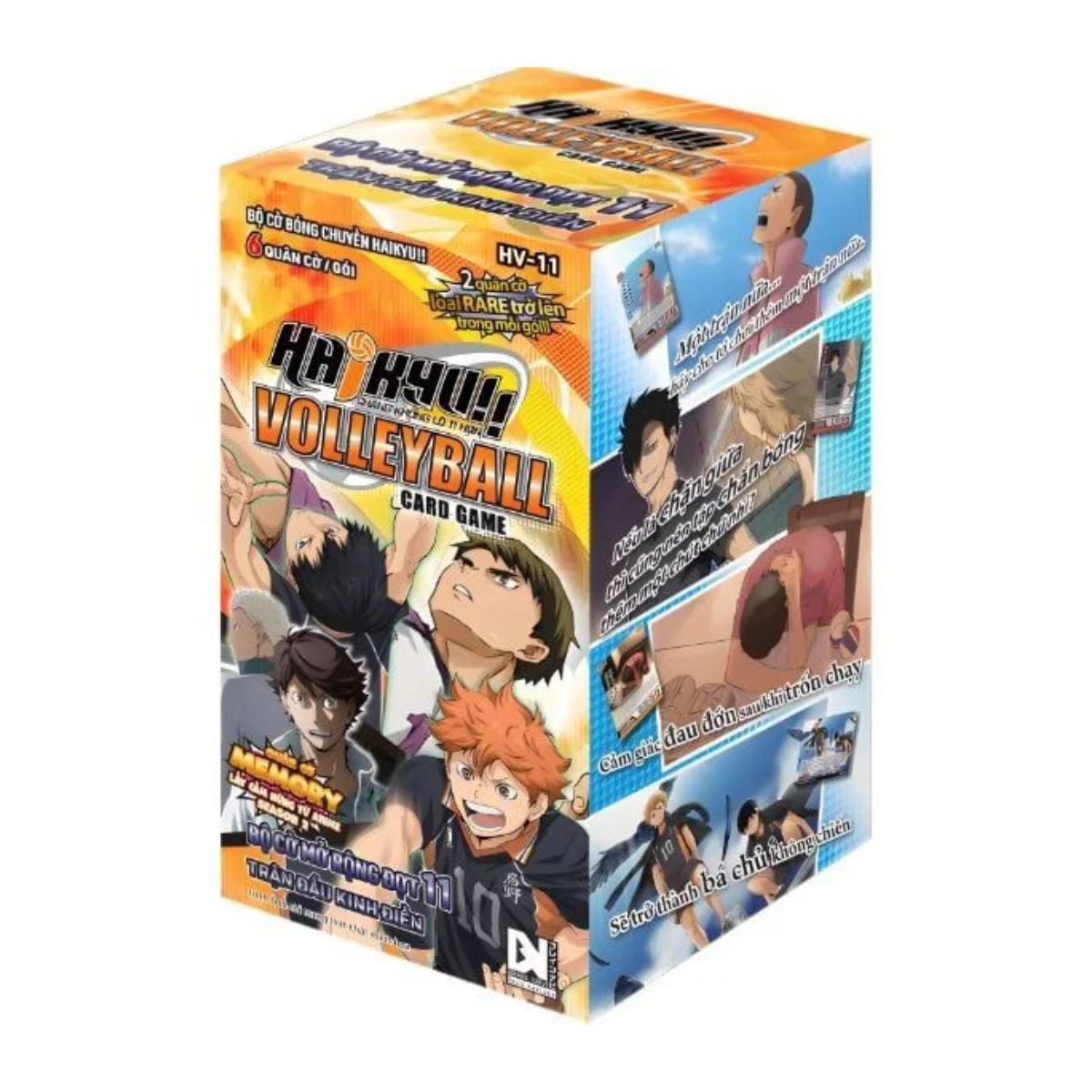 Đồ Chơi Bộ Cờ Bóng Chuyền Haikyu Bộ Cờ Mở Rộng Đợt 11 Trận Đấu Kinh Điển TRADING CARD HV-11