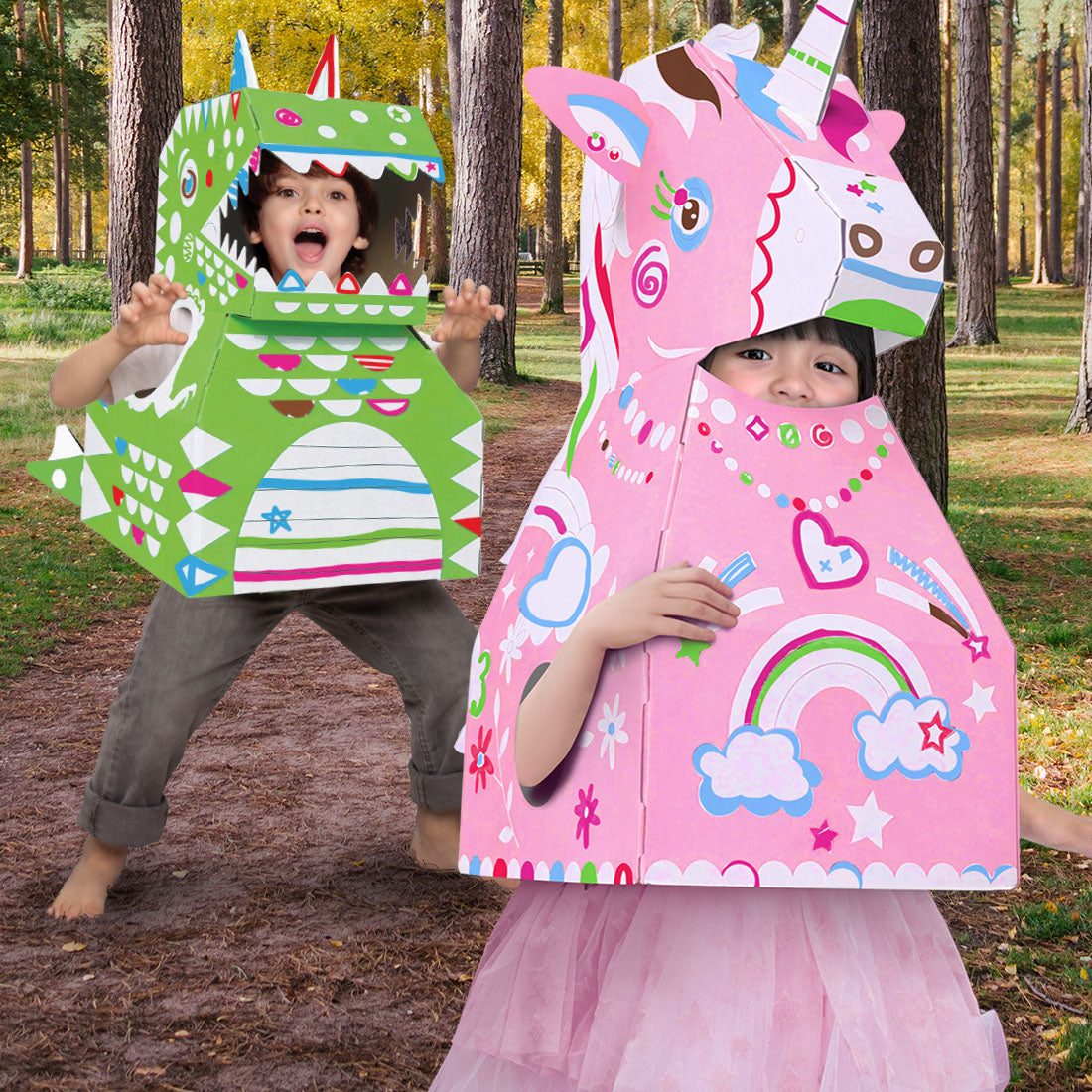 Đồ Chơi Trẻ Em: Bộ DIY Lắp Ráp Mô Hình 3D Magic Unicorn CLEVERHIPPO CJP02-UNIC