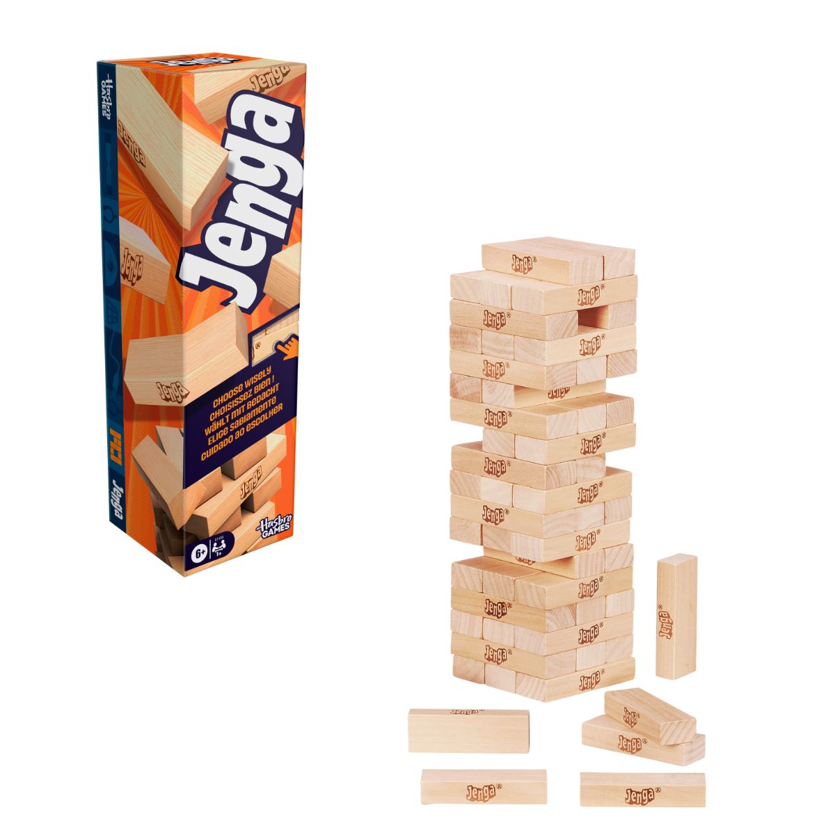 Đồ Chơi Bộ Đồ Chơi Rút Gỗ Jenga HASBRO GAMING G1499