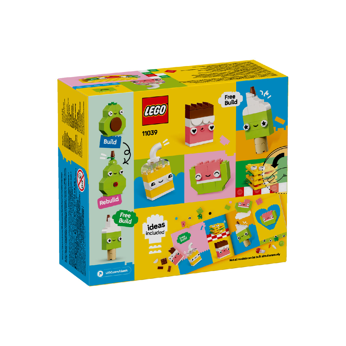 Đồ Chơi Lắp Ráp Bộ Gạch Chi Tiết Chủ Đề Ẩm Thực LEGO CLASSIC 11039