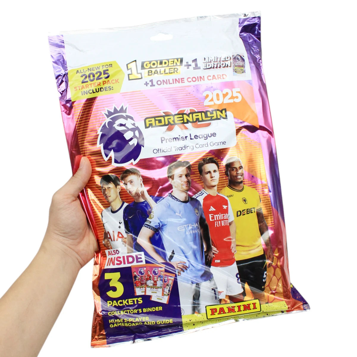 Bộ Thẻ Hình Khởi Đấu Ngoại Hạng Anh Adrenalyn 2025 PANINI 8051708015317