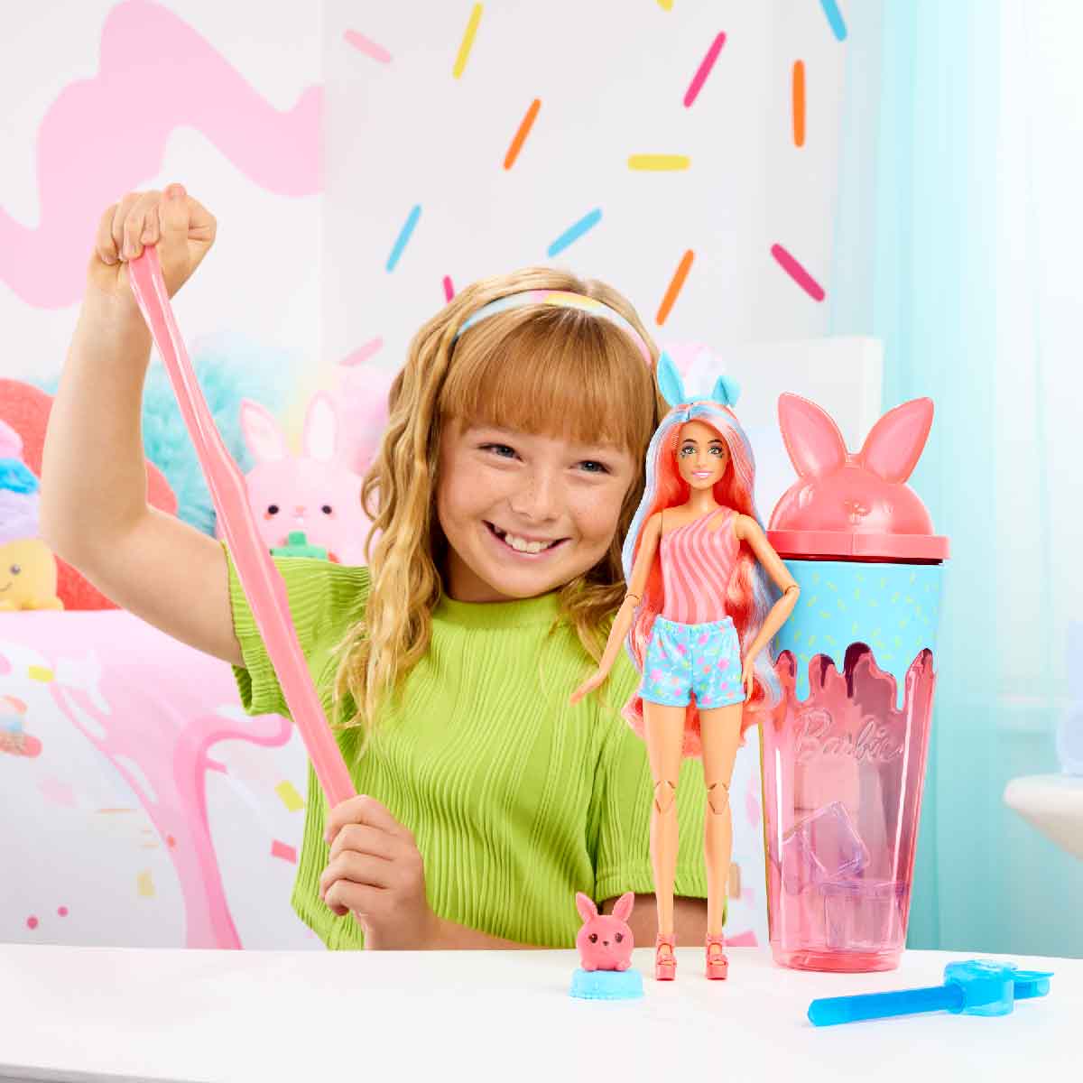 Búp Bê Barbie Pop Reveal Party Shakes - Xanh Lá Tươi Mát BARBIE JCN87