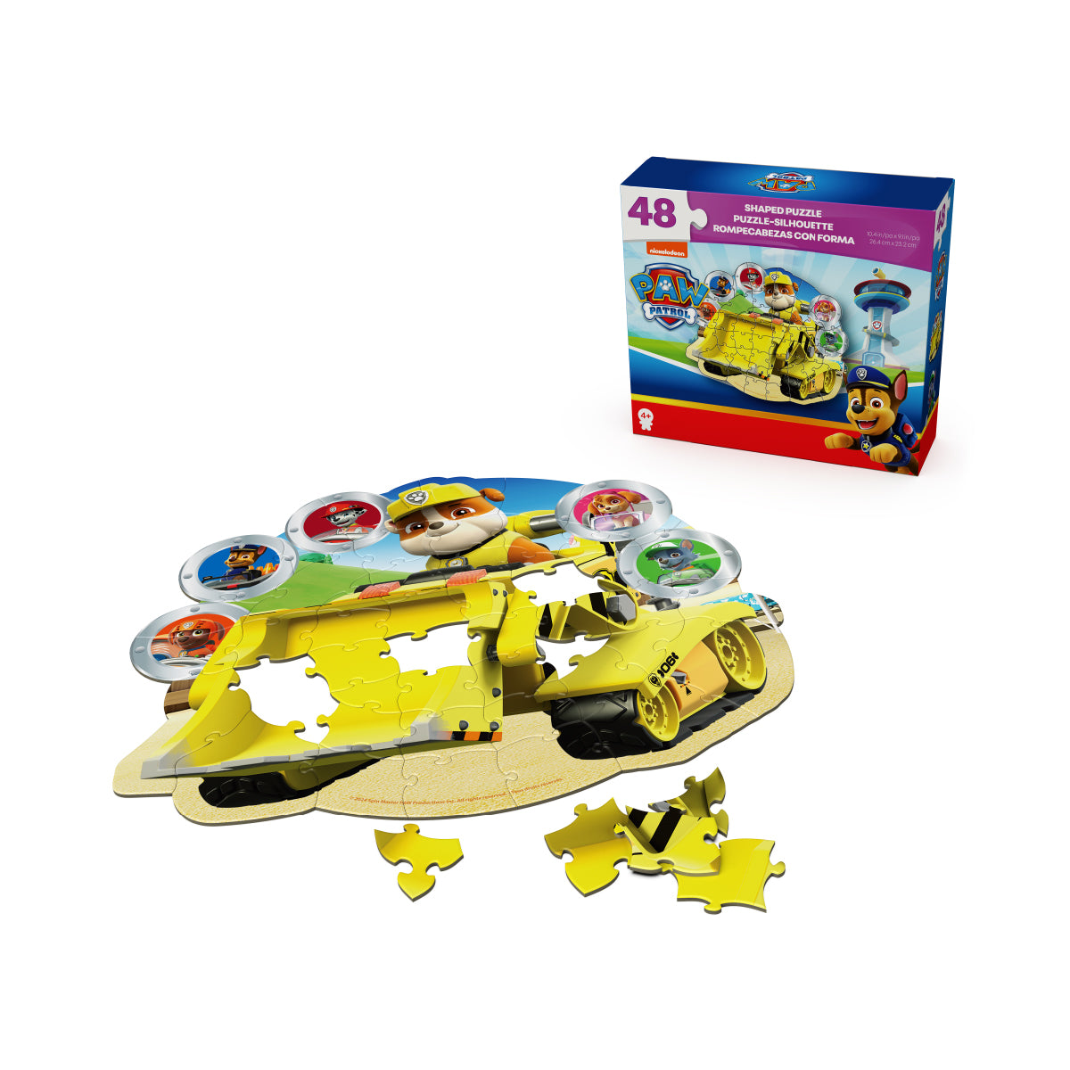 Combo 3 Bộ Xếp Hình Shape 48,48,48, Batman, Everest, Rubble 2 SPIN GAMES CB-48-48-48-S7