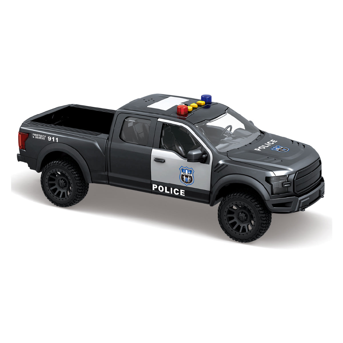 Combo Xe Cảnh Sát Và Xe Cứu Hỏa Có Đèn Và Âm Thanh VECTO CB-VT91P-VT15Q-1