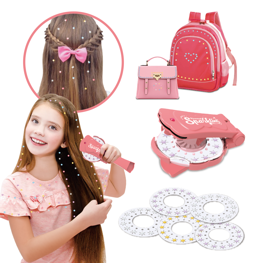 Máy Tạo Kiểu Tóc Lấp Lánh SWEET HEART SH861-2