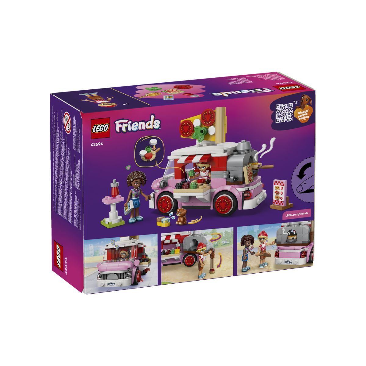 LEGO Friends 42694 Mobile Pizza Van Building Set (190 Pieces)