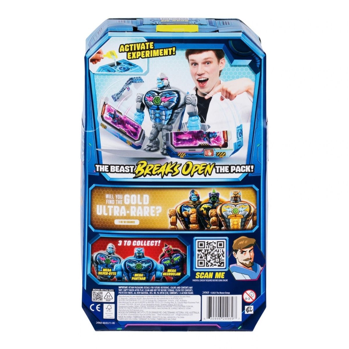 Đồ Chơi Buồng Đột Biến - Mega Silver-Byte MRBEAST LAB 24969