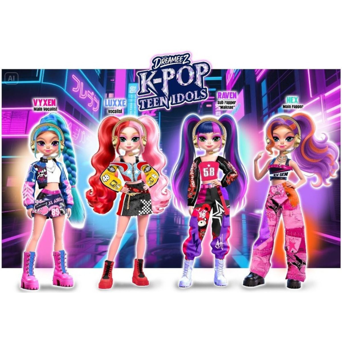 Đồ Chơi Búp Bê K-Pop Teen Idols DREAMEEZ 81140-HEX