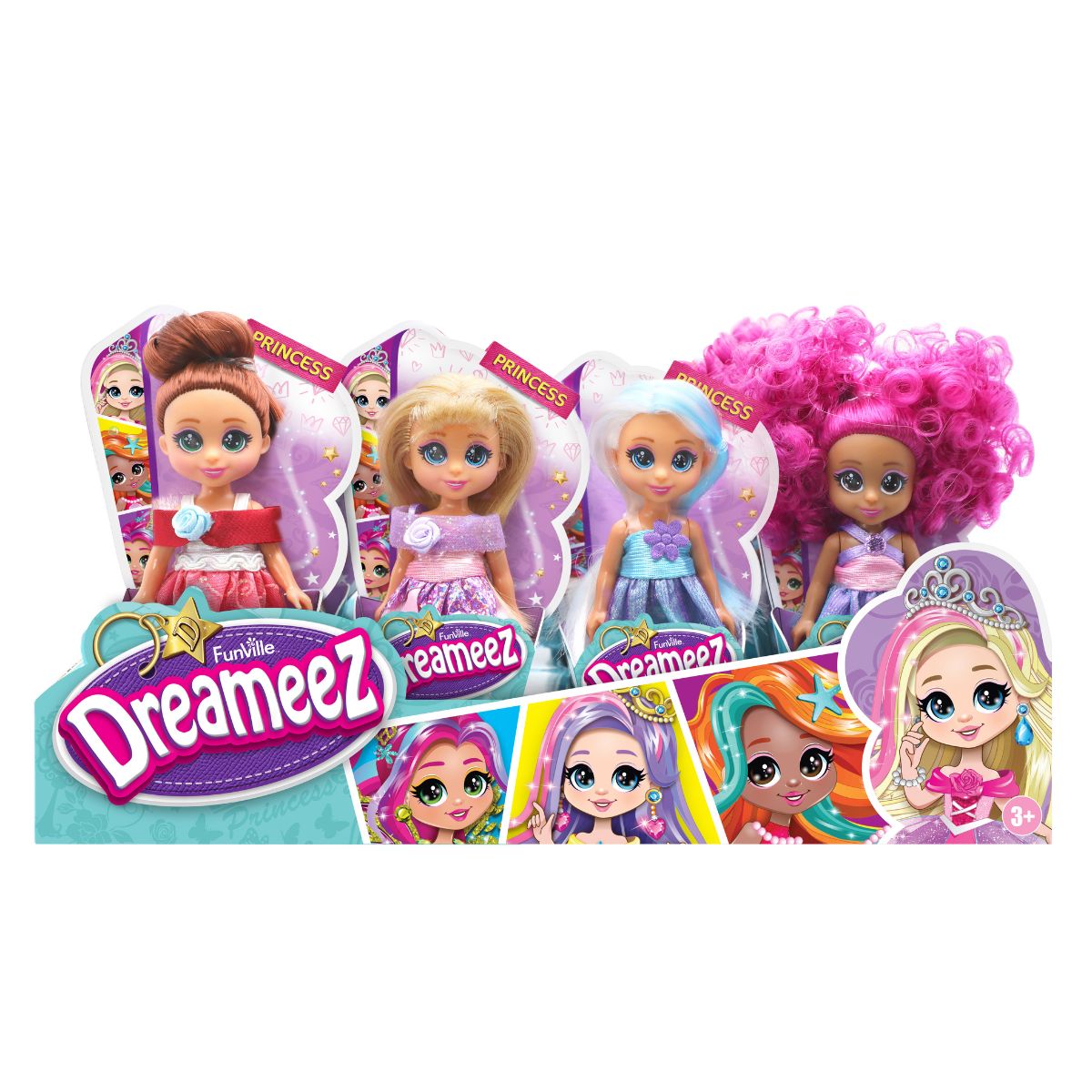 Đồ Chơi Búp Bê Mini 12cm Công Chúa DREAMEEZ 81041DRE-1