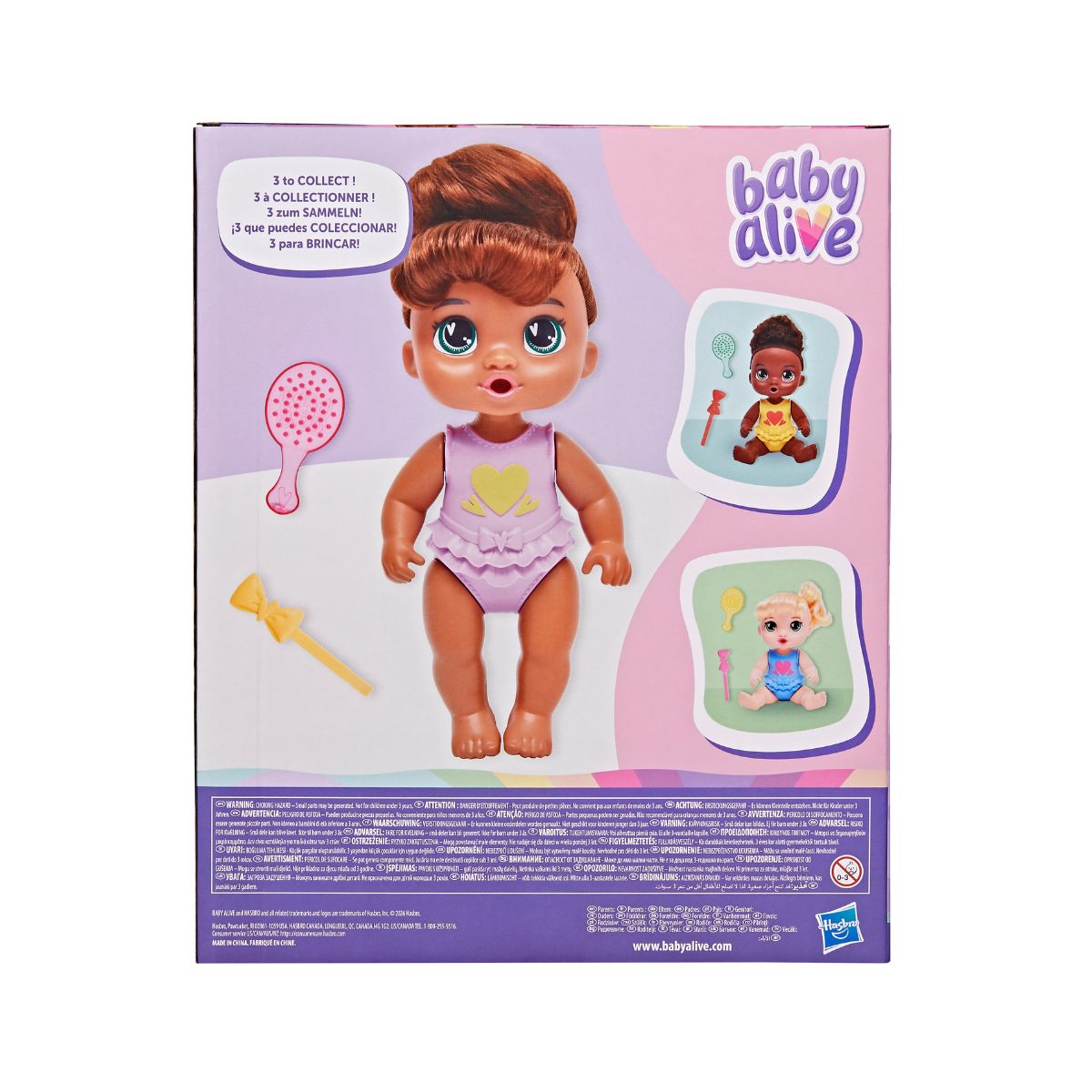 Đồ Chơi Búp Bê Sophia Điệu Đà Tạo Kiểu Tóc BABY ALIVE G3747