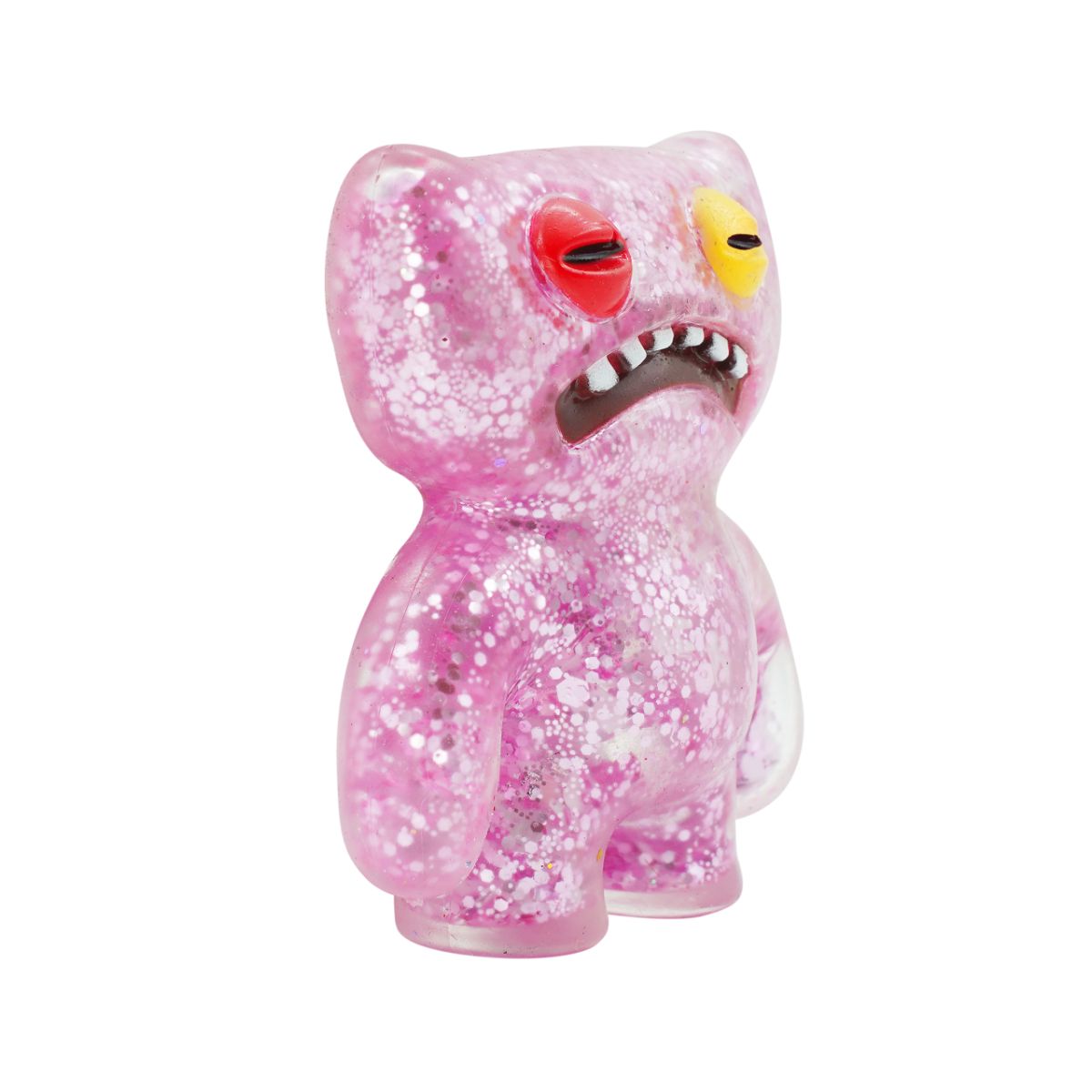 Pastel pink stress-relief character squishy toy - FUGGLER FG4015/MAG