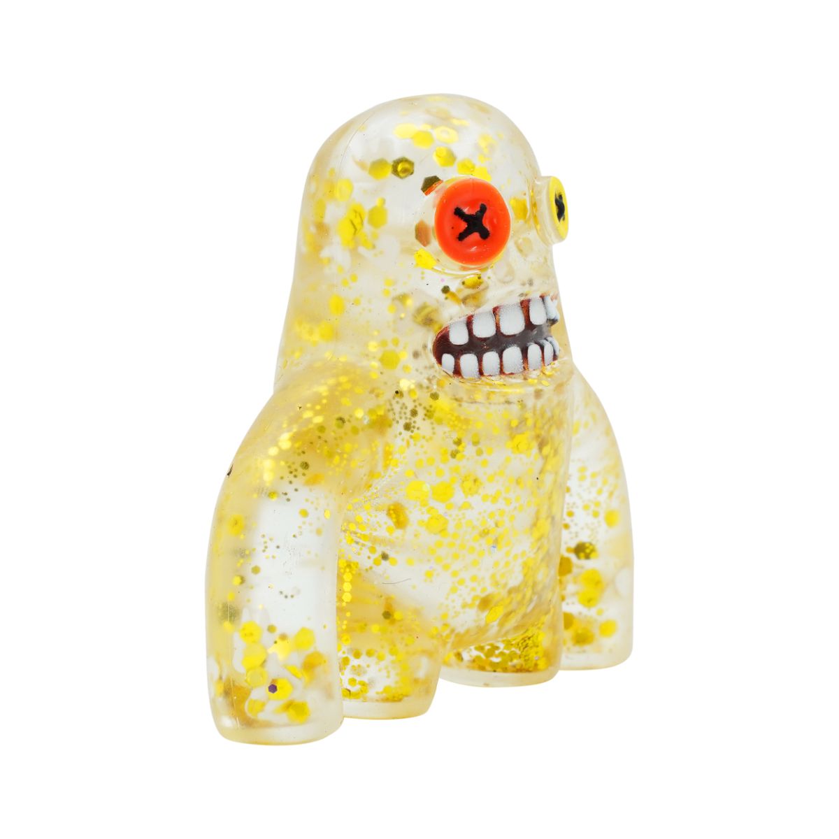 Character-shaped stress-relief squishy toy - Yellow FUGGLER FG4015/YEL