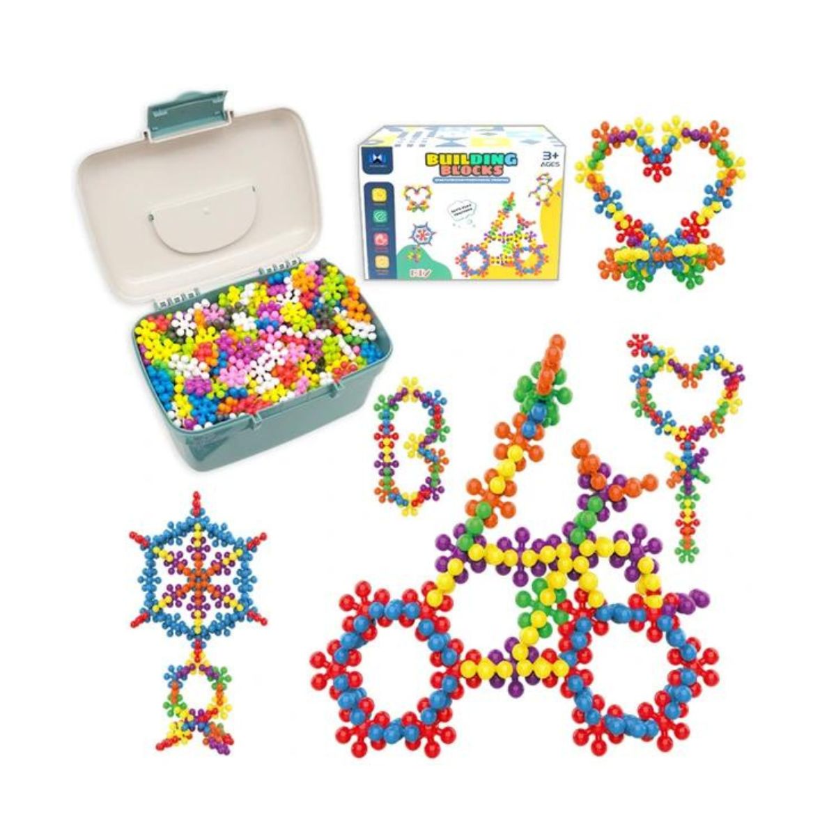 Đồ chơi lắp ghép sáng tạo sắc màu PEEK A BOO CPS264281