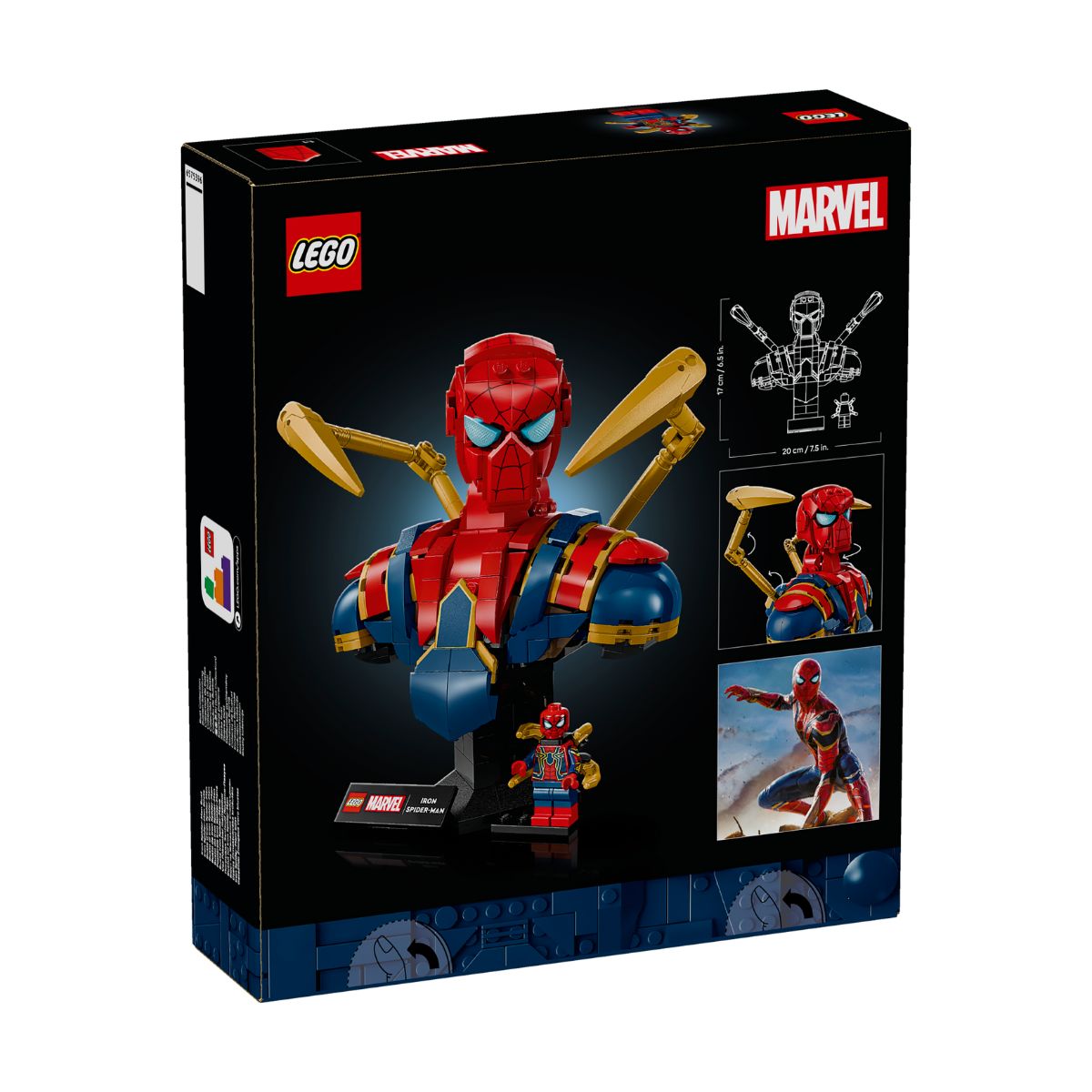 Đồ Chơi Lắp Ráp Bán Thân Của Người Nhện LEGO SUPERHEROES 76326