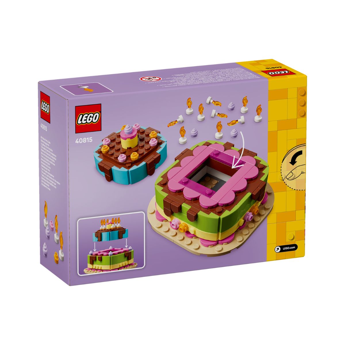 Đồ Chơi Lắp Ráp Bánh Kem Sinh Nhật LEGO SEASONS AND OCCASIONS 40815 (219 chi tiết)