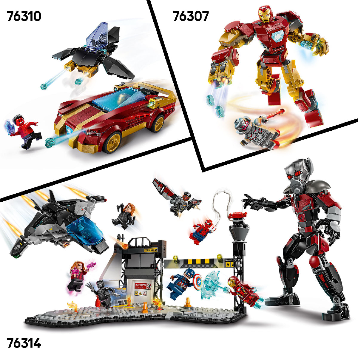 Đồ Chơi Lắp Ráp Biểu Tượng MARVEL LEGO SUPERHEROES 76313