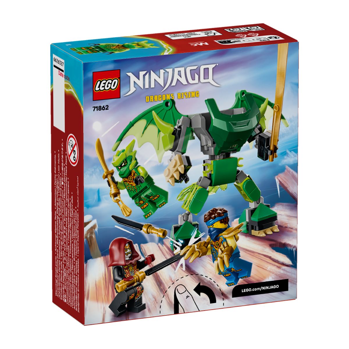 Đồ Chơi Lắp Ráp Bộ Chiến Đấu Chiến Giáp Rồng Của Lloyd LEGO NINJAGO 71862 (81 chi tiết)