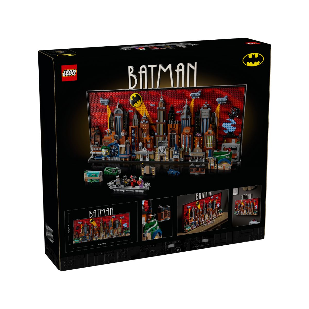 Đồ Chơi Lắp Ráp Bức Tranh Thành Phố Gotham LEGO SUPERHEROES 76271