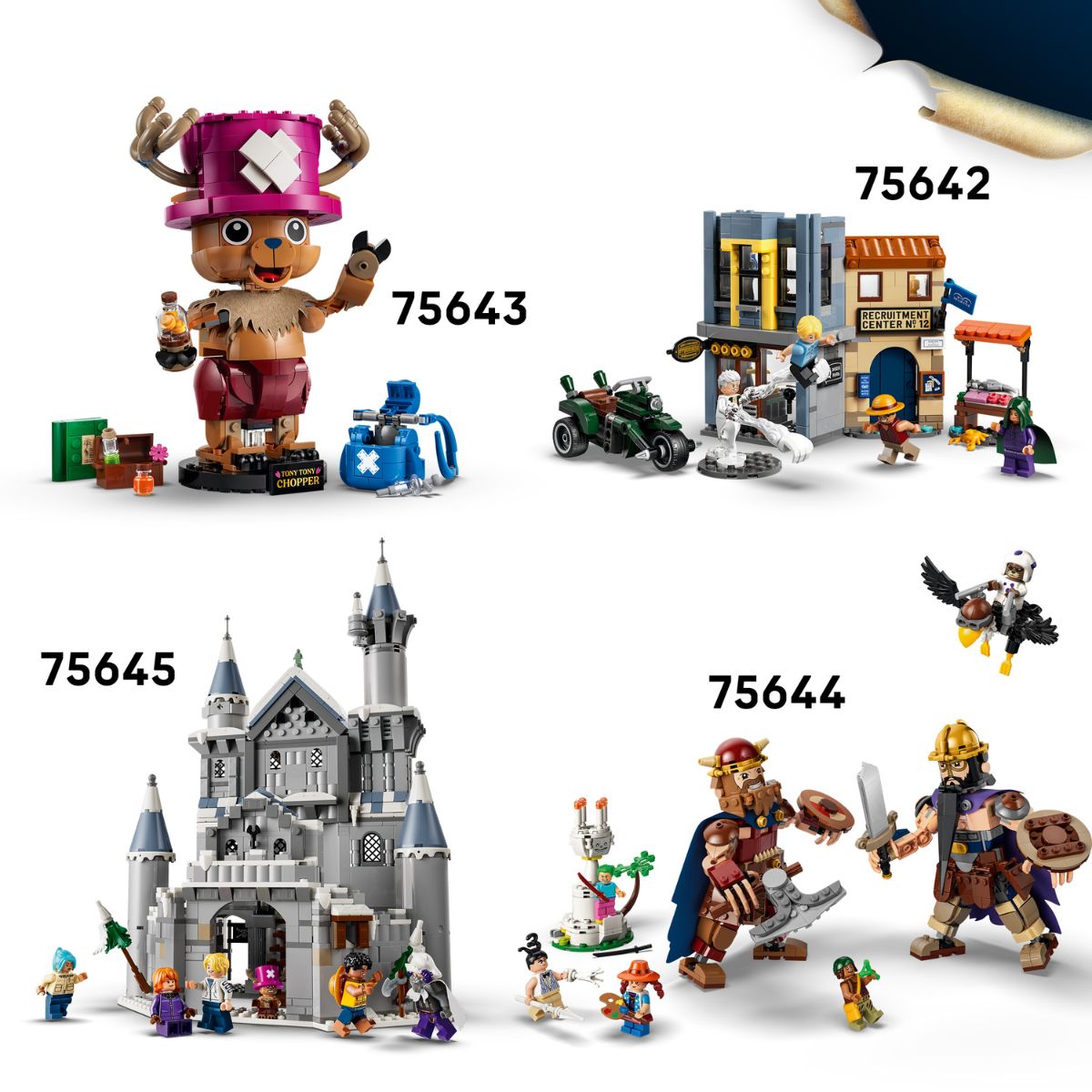 Đồ Chơi Lắp Ráp Căn Cứ Của Bác Sĩ Hiriluk LEGO ONE PIECE 75641-LG (271 Chi Tiết)