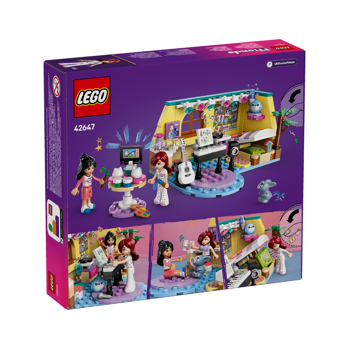 Đồ Chơi Lắp Ráp Căn Phòng Của Paisley LEGO FRIENDS 42647