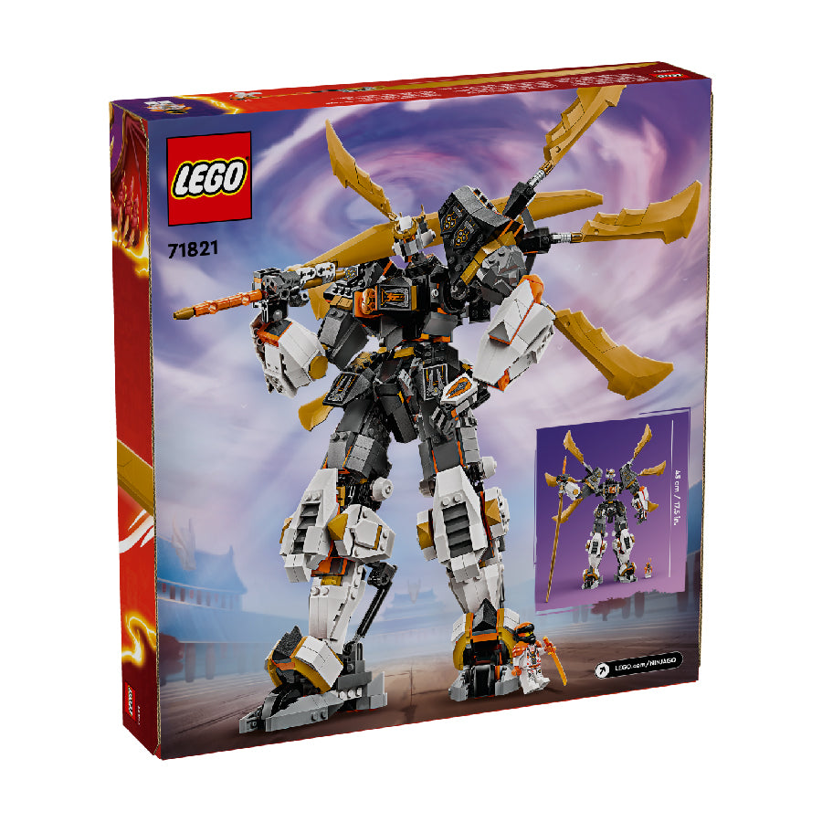 Đồ Chơi Lắp Ráp Chiến Giáp Rồng Titan Của Cole LEGO NINJAGO 71821 (1055 chi tiết)