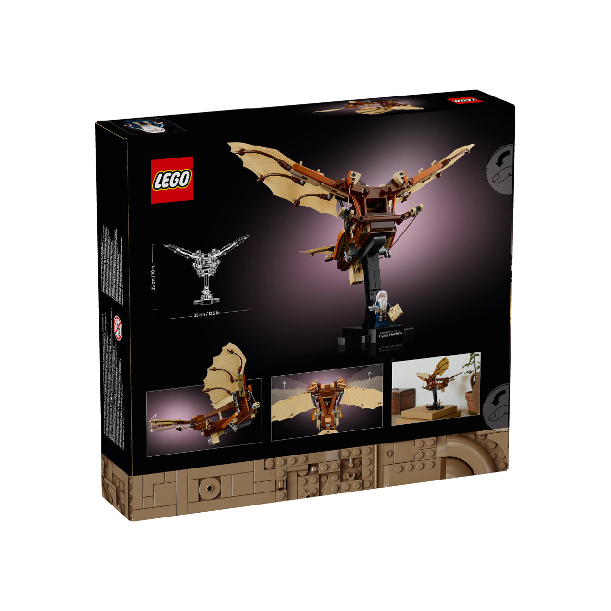 Đồ Chơi Lắp Ráp Cỗ Máy Bay Của Da Vinci LEGO ADULTS 10363