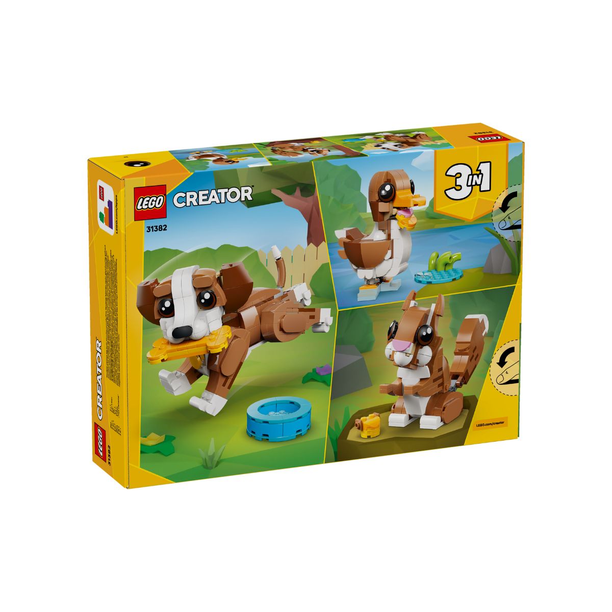Đồ Chơi Lắp Ráp Cún Con Nghịch Ngợm LEGO CREATOR 31382