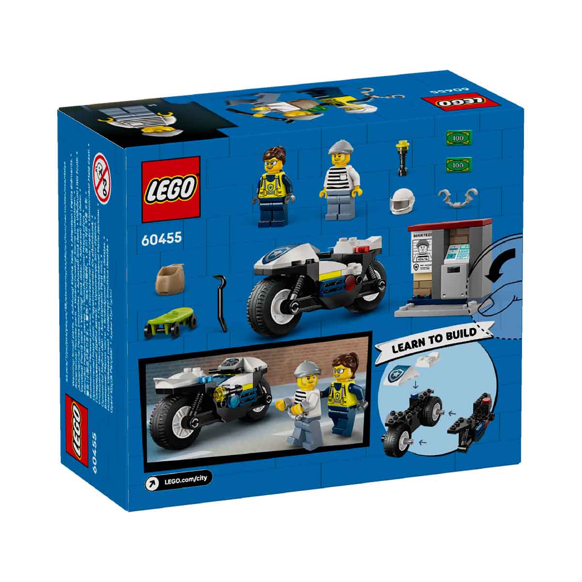 Đồ Chơi Lắp Ráp Cuộc Đua Truy Bắt Cướp LEGO CITY 60455