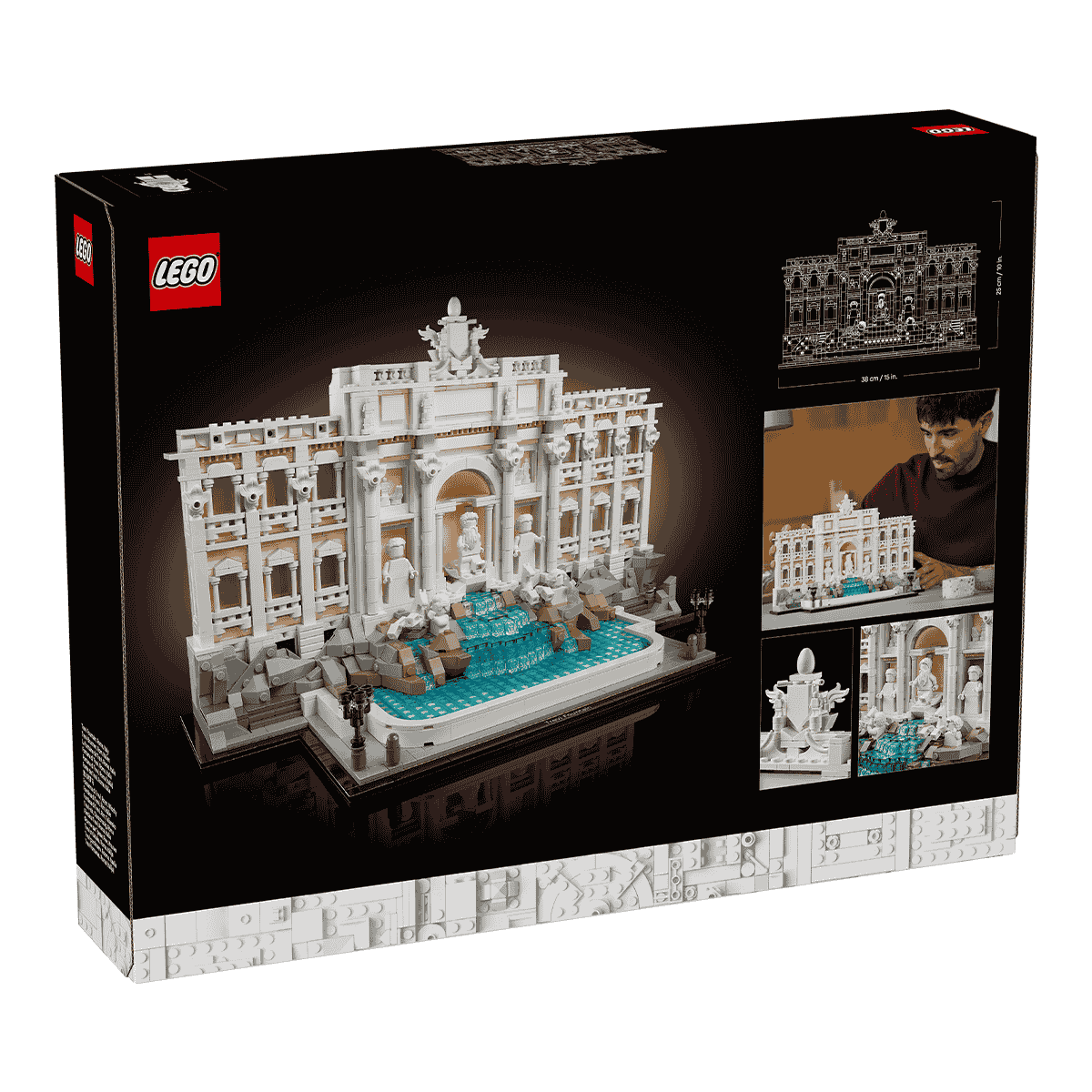 Đồ Chơi Lắp Ráp Đài Phun Nước Trevi LEGOARCHITECTURE 21062